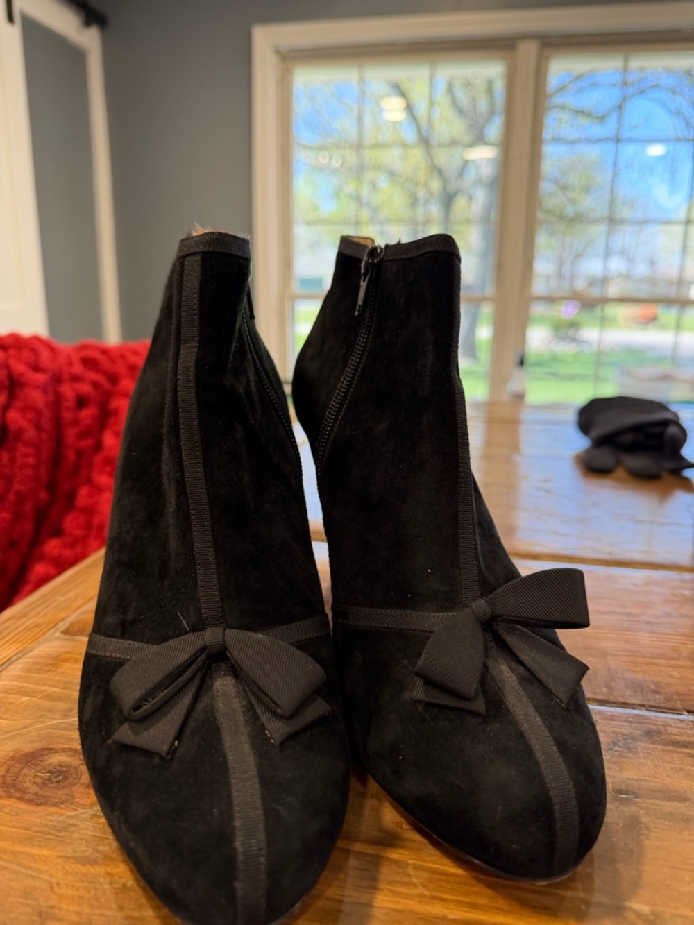 Christian Louboutin Suede Booties